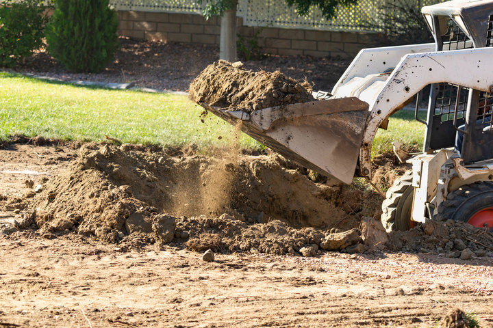 Custom Outdoor Maintenance Plans project photo — Site Grading & Prep